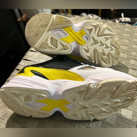 Adidas originals Falcon 'Black Yellow White' EG6708 - Picture 4 of 5